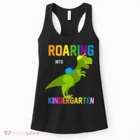 Roaring Into Kindergarten Women's Tank Top thumb 0