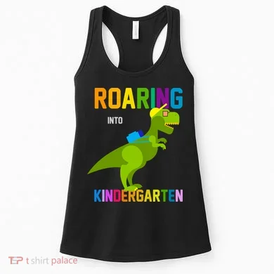 Roaring Into Kindergarten Women's Tank Top