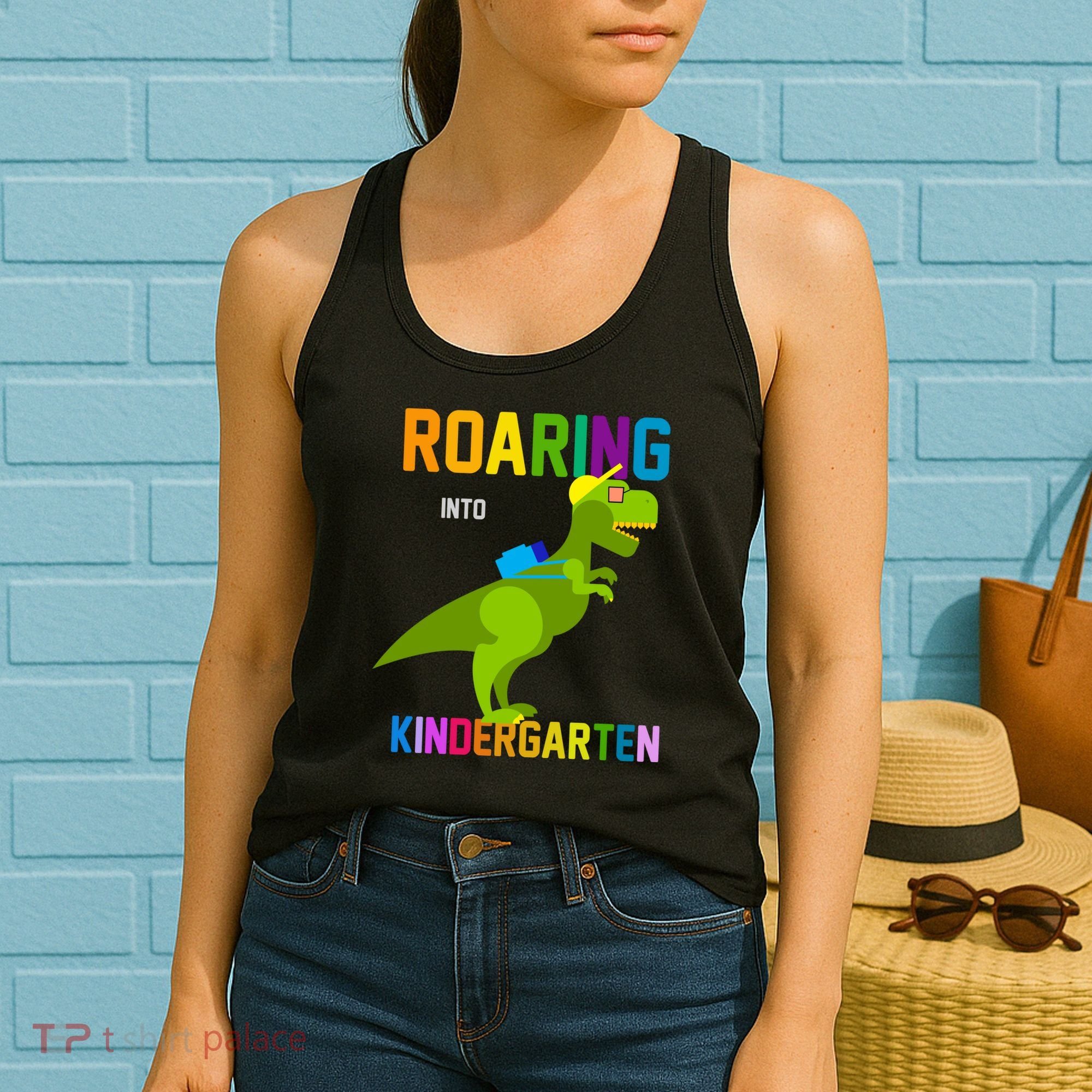 Roaring Into Kindergarten Women's Tank Top