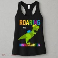Roaring Into Kindergarten Women's Tank Top thumb 3