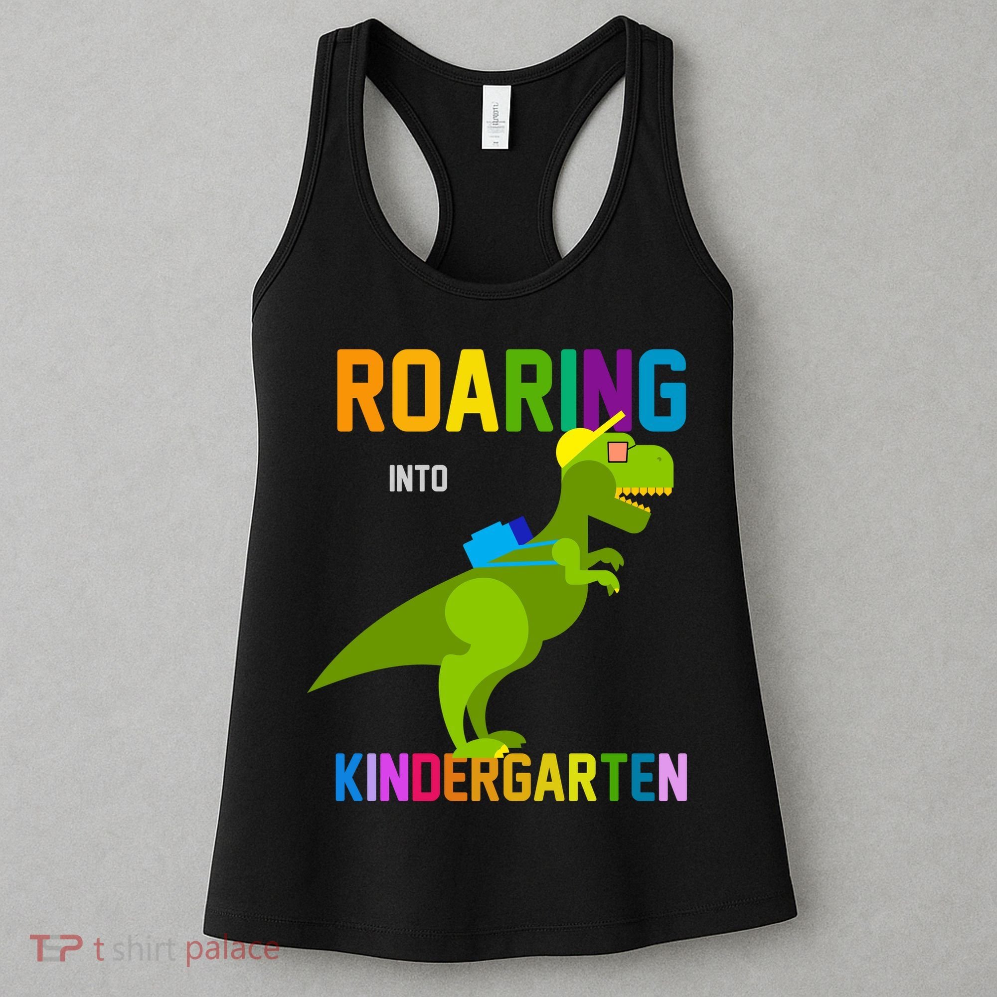 Roaring Into Kindergarten Women's Tank Top