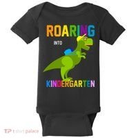 Roaring Into Kindergarten Baby Bodysuit thumb 0