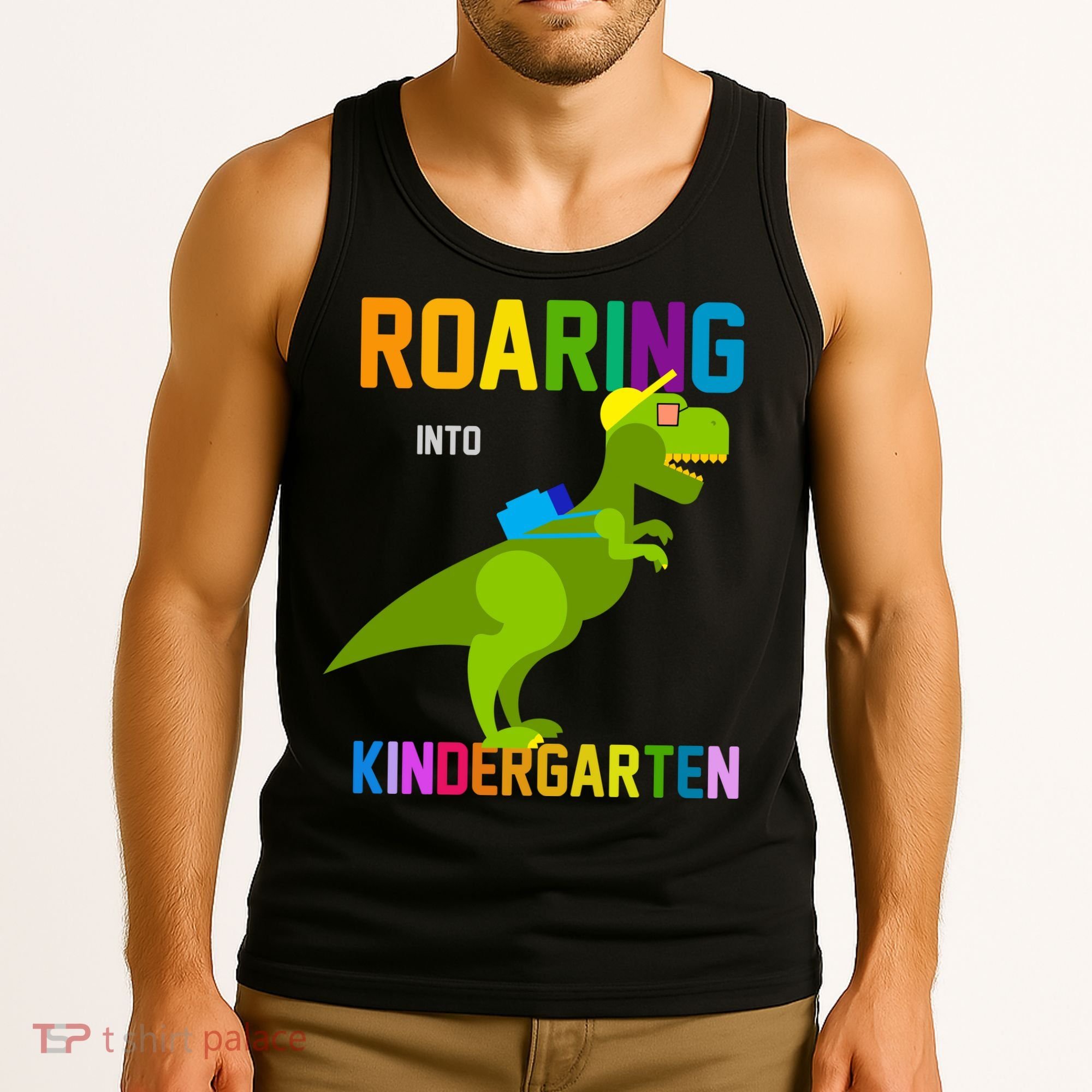 Roaring Into Kindergarten Tank Top