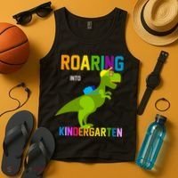 Roaring Into Kindergarten Tank Top thumb 4