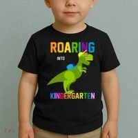 Roaring Into Kindergarten Toddler T-Shirt thumb 2