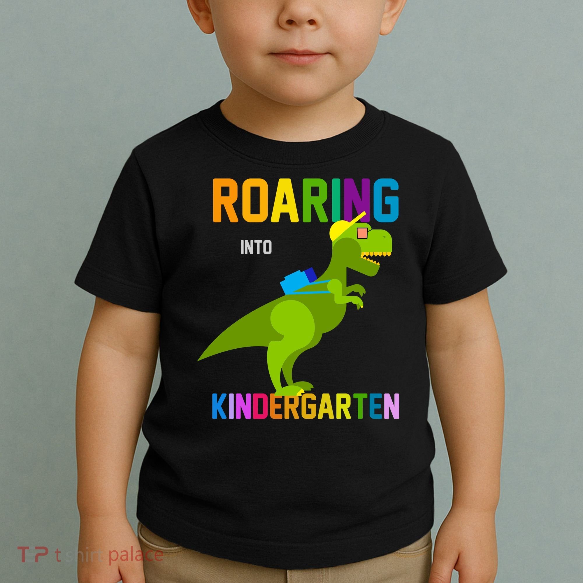 Roaring Into Kindergarten Toddler T-Shirt
