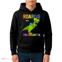 Roaring Into Kindergarten Kids Hoodie thumb 4