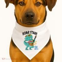 Roarstar Make Some Noise USA-Made Doggie Bandana thumb 1