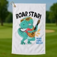 Roarstar Make Some Noise Golf Towel thumb 1