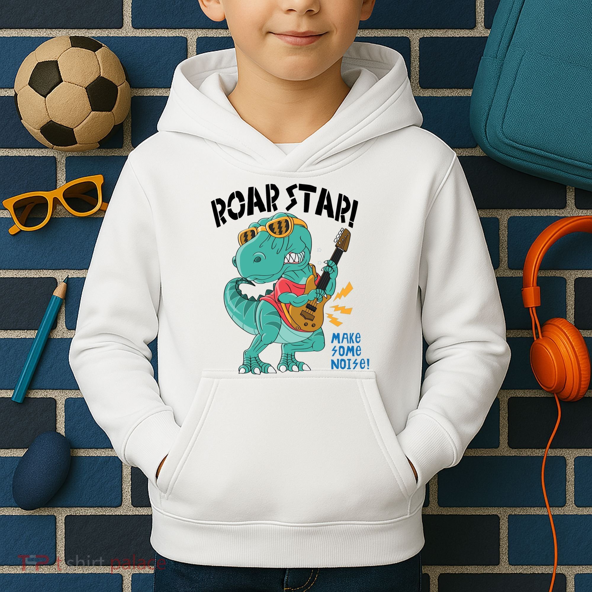 Roarstar Make Some Noise Kids Hoodie