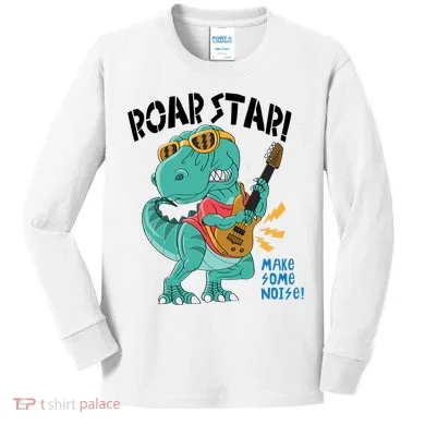 Roarstar Make Some Noise Kids Long Sleeve Shirt