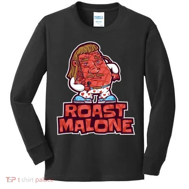Roast Malone Kids Long Sleeve Shirt