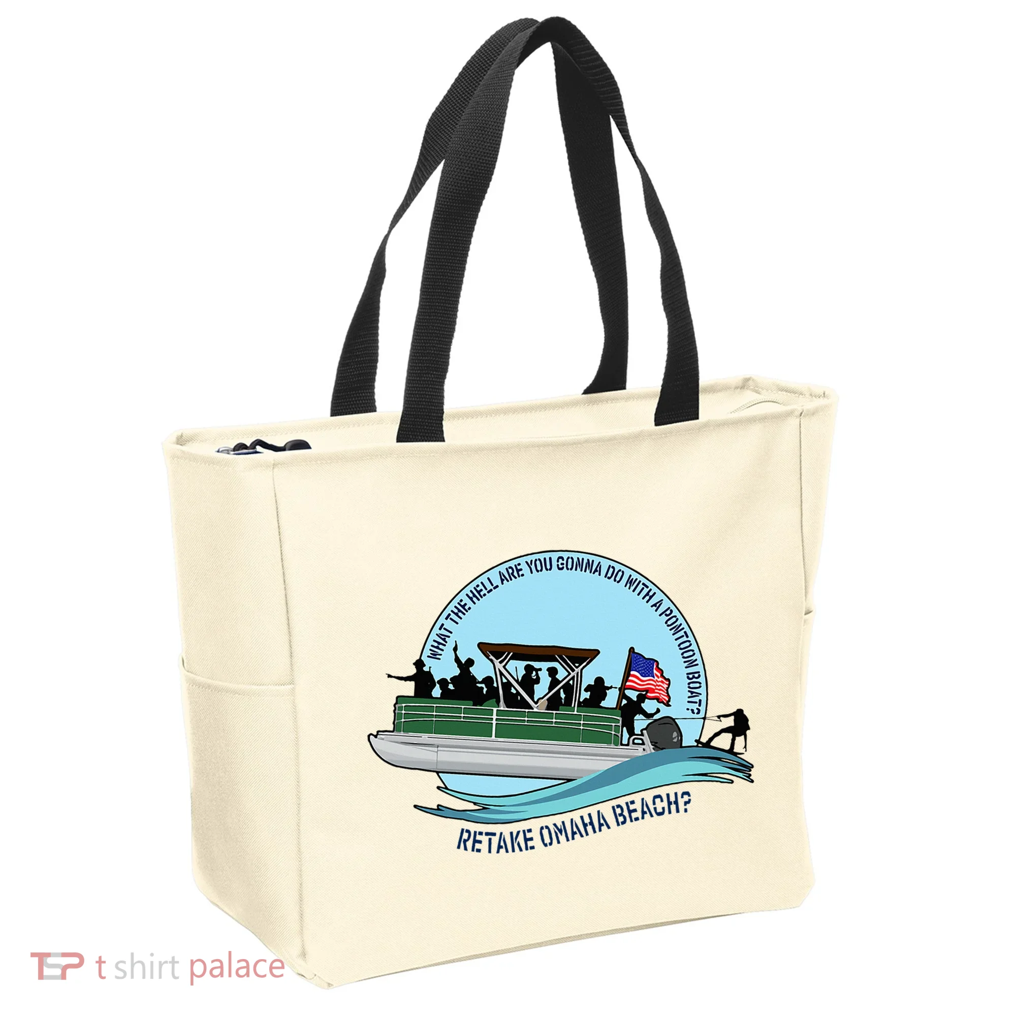 Retake Omaha Beach Tote Bag