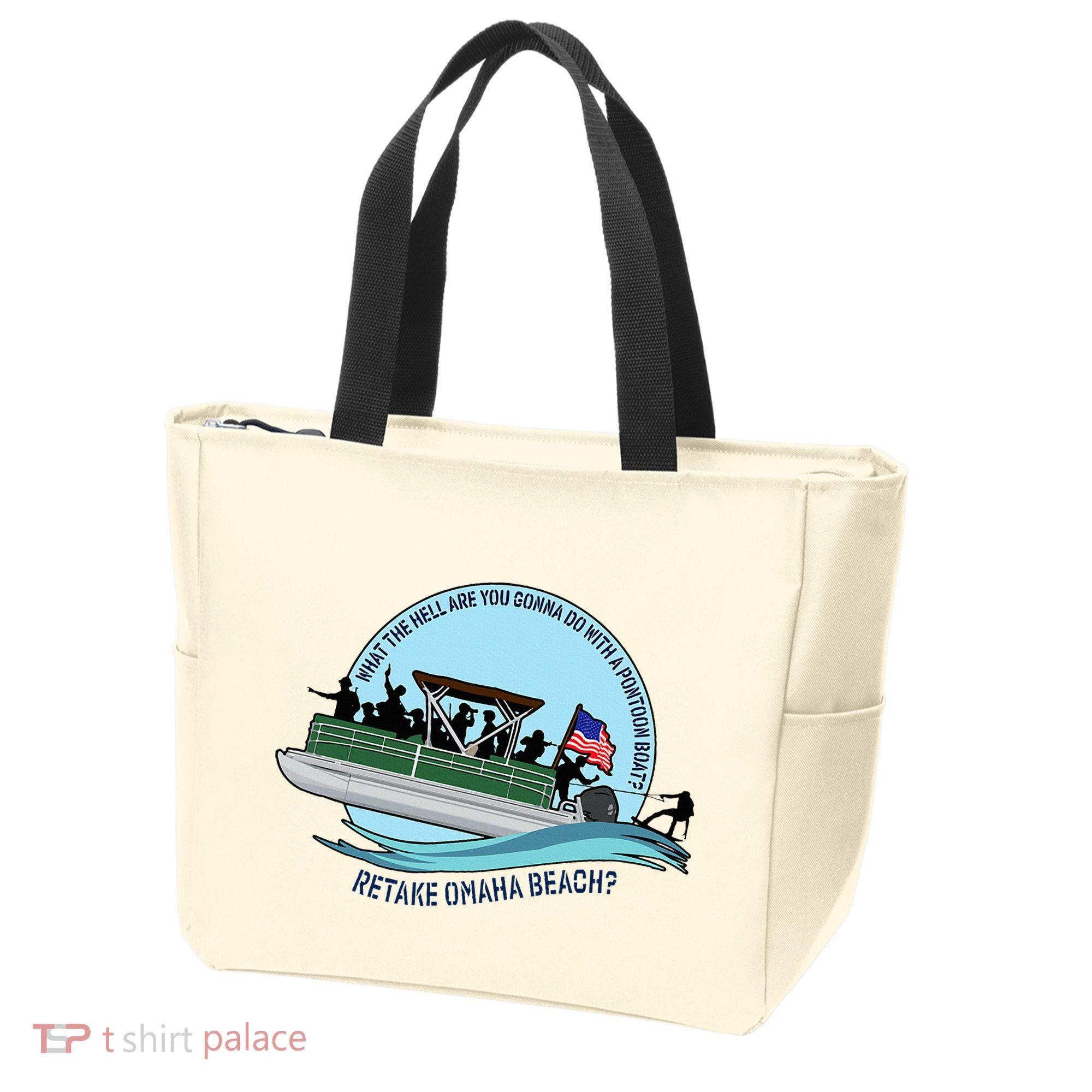 Retake Omaha Beach Tote Bag