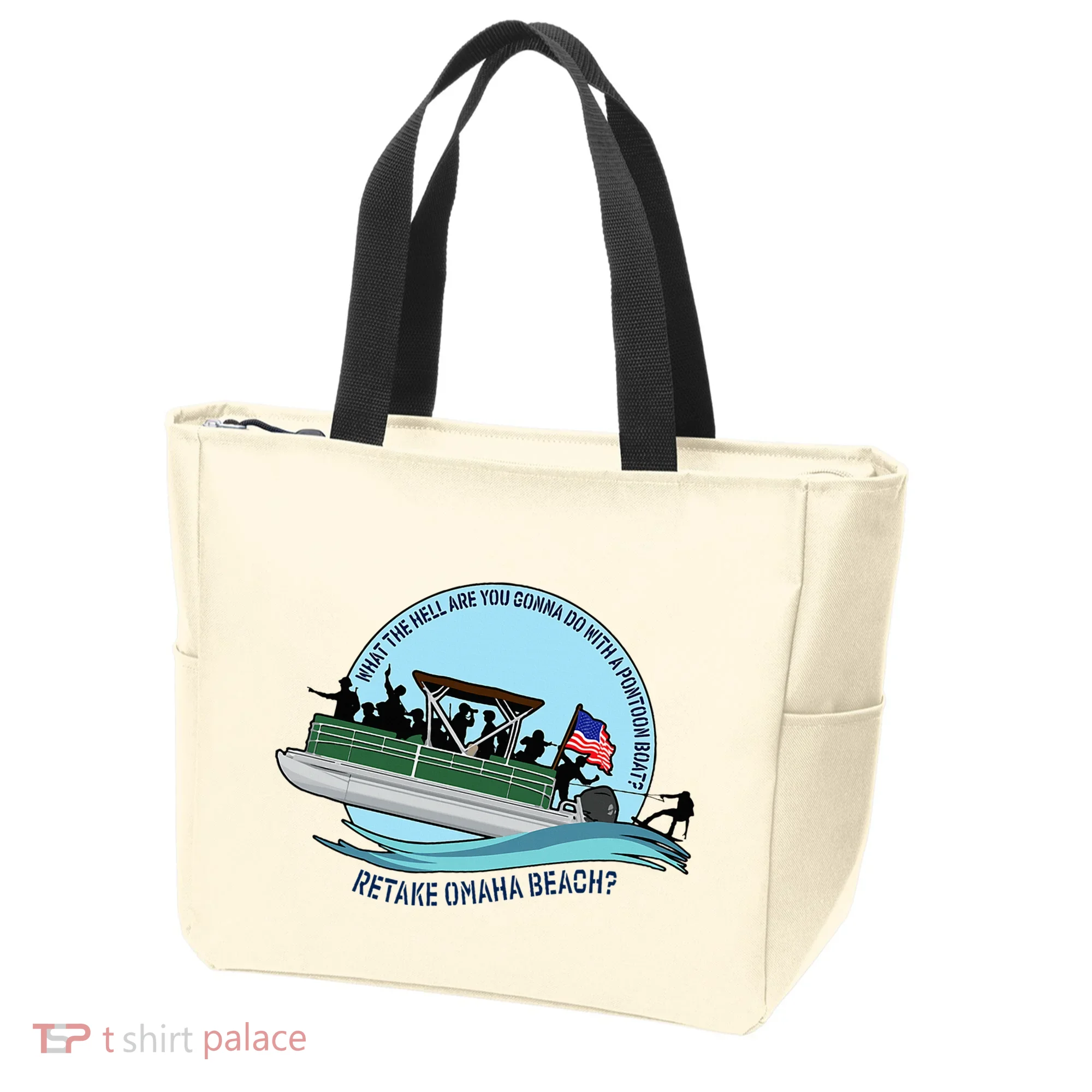 Retake Omaha Beach Tote Bag