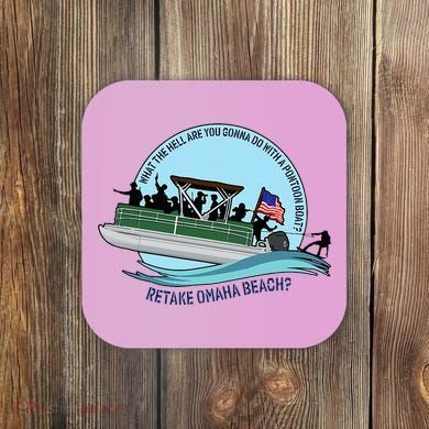 Retake Omaha Beach Coaster