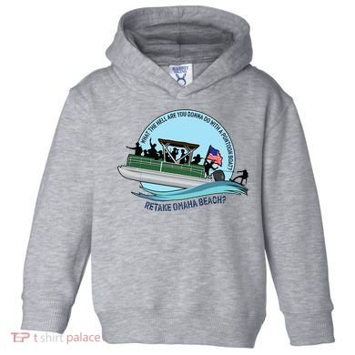 Retake Omaha Beach Toddler Hoodie