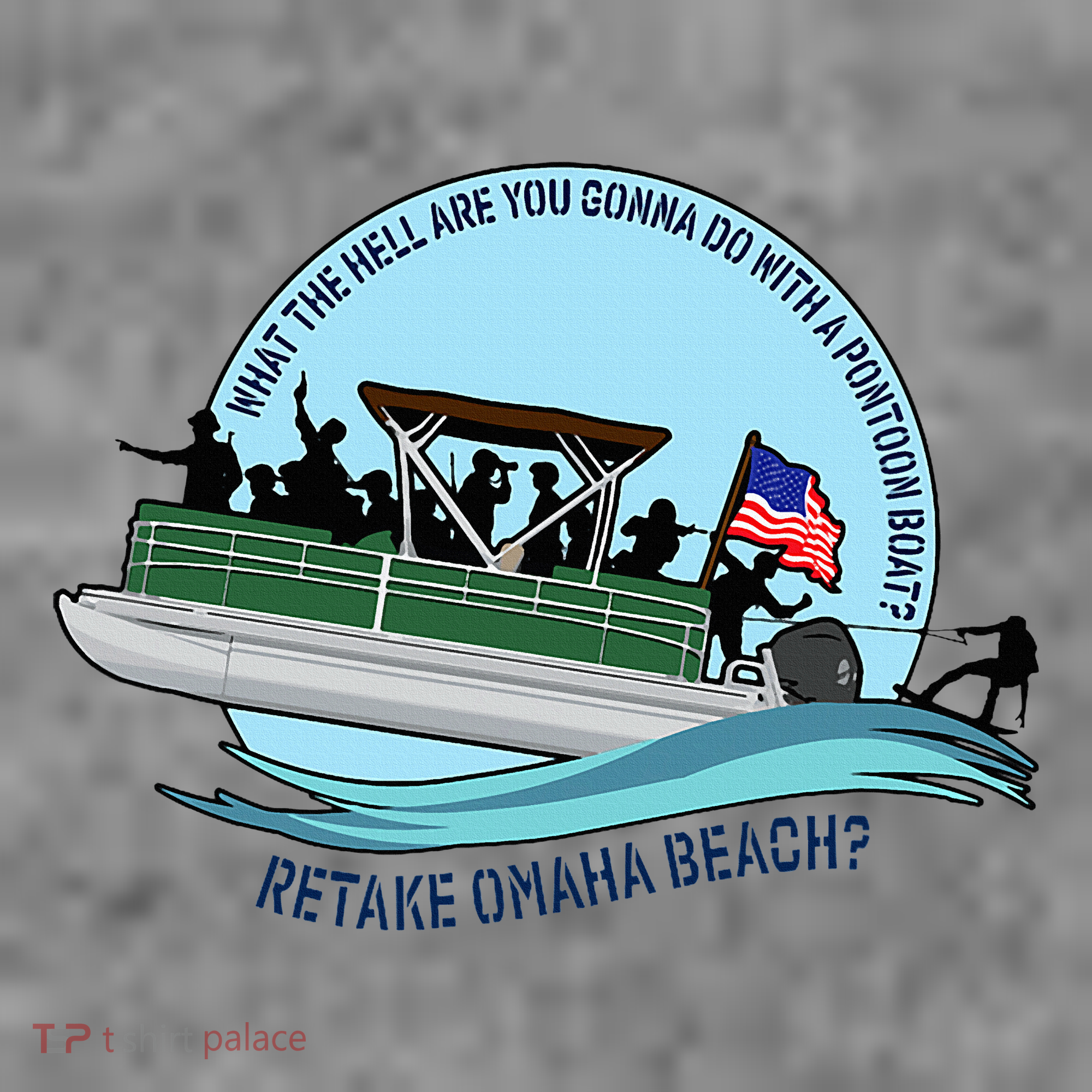 Retake Omaha Beach Toddler Hoodie