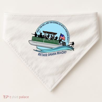 Retake Omaha Beach USA-Made Doggie Bandana
