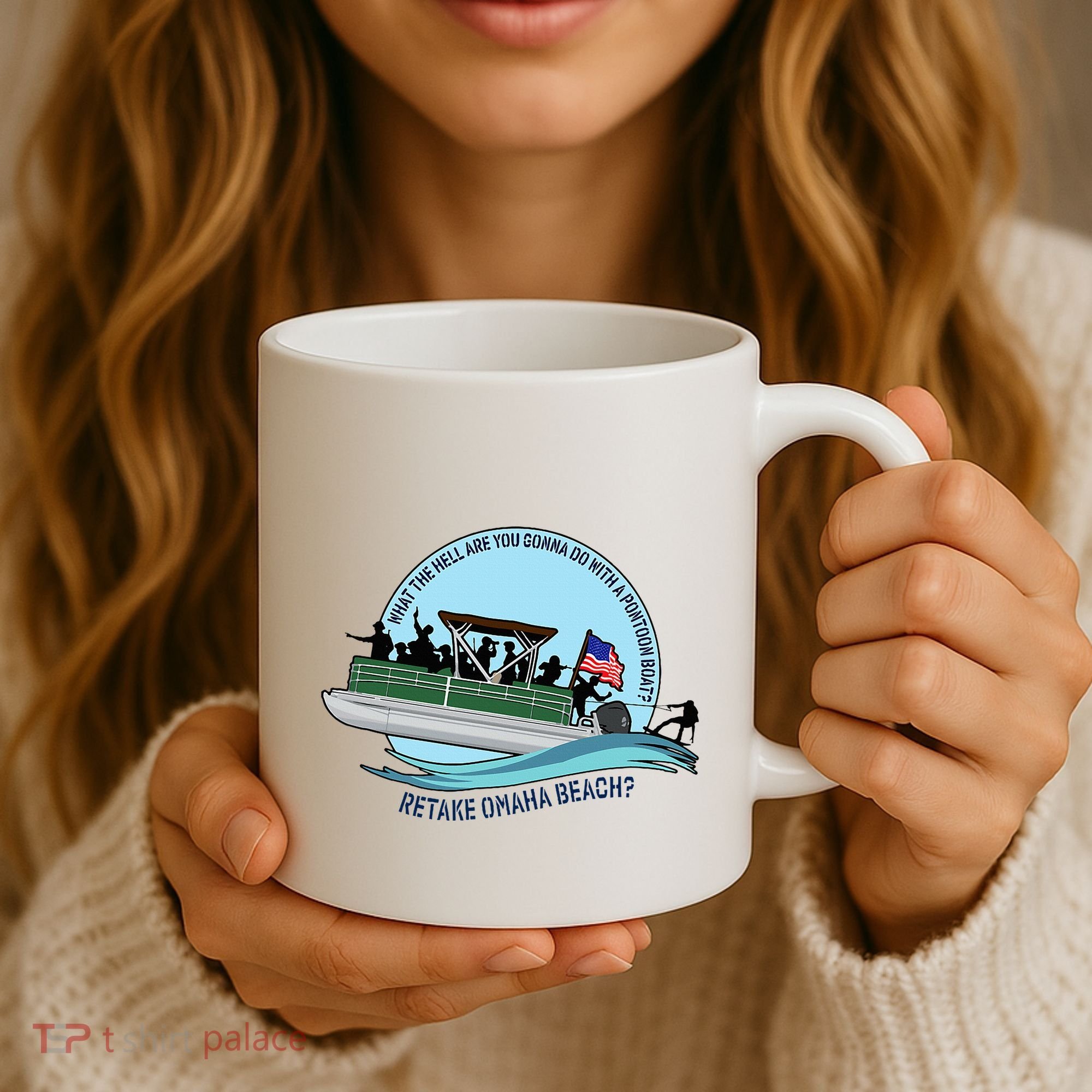 Retake Omaha Beach Coffee Mug