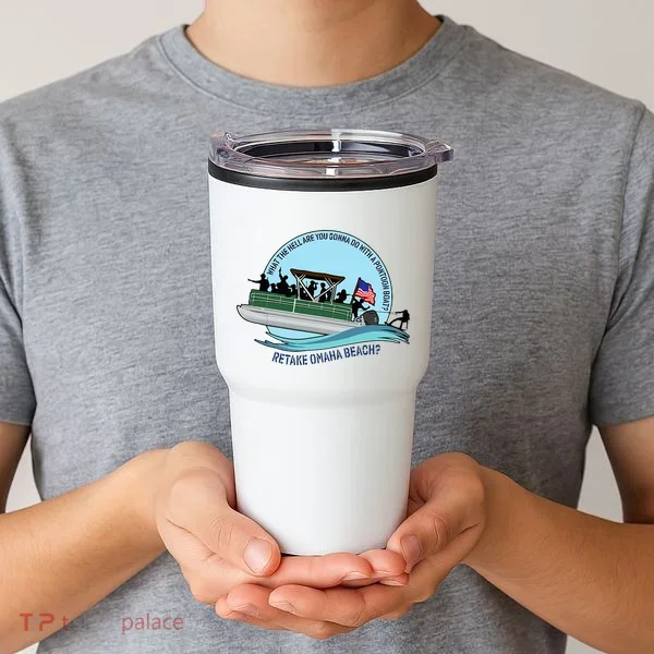 Retake Omaha Beach Tumbler