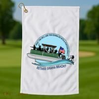 Retake Omaha Beach Golf Towel thumb 1