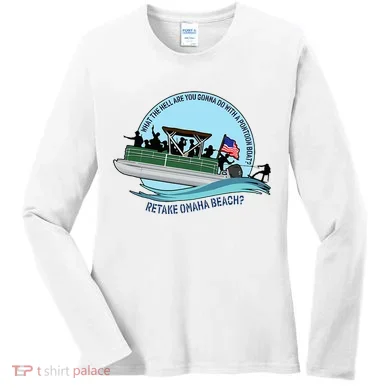 Retake Omaha Beach Women's Long Sleeve Shirt