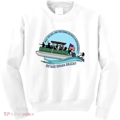 Retake Omaha Beach Kids Sweatshirt