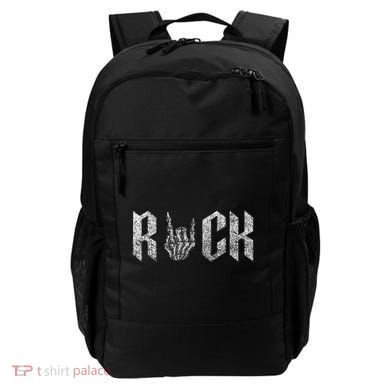 Rock On Band For  Rock And Roll Backpack