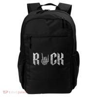 Rock On Band For  Rock And Roll Backpack thumb 0