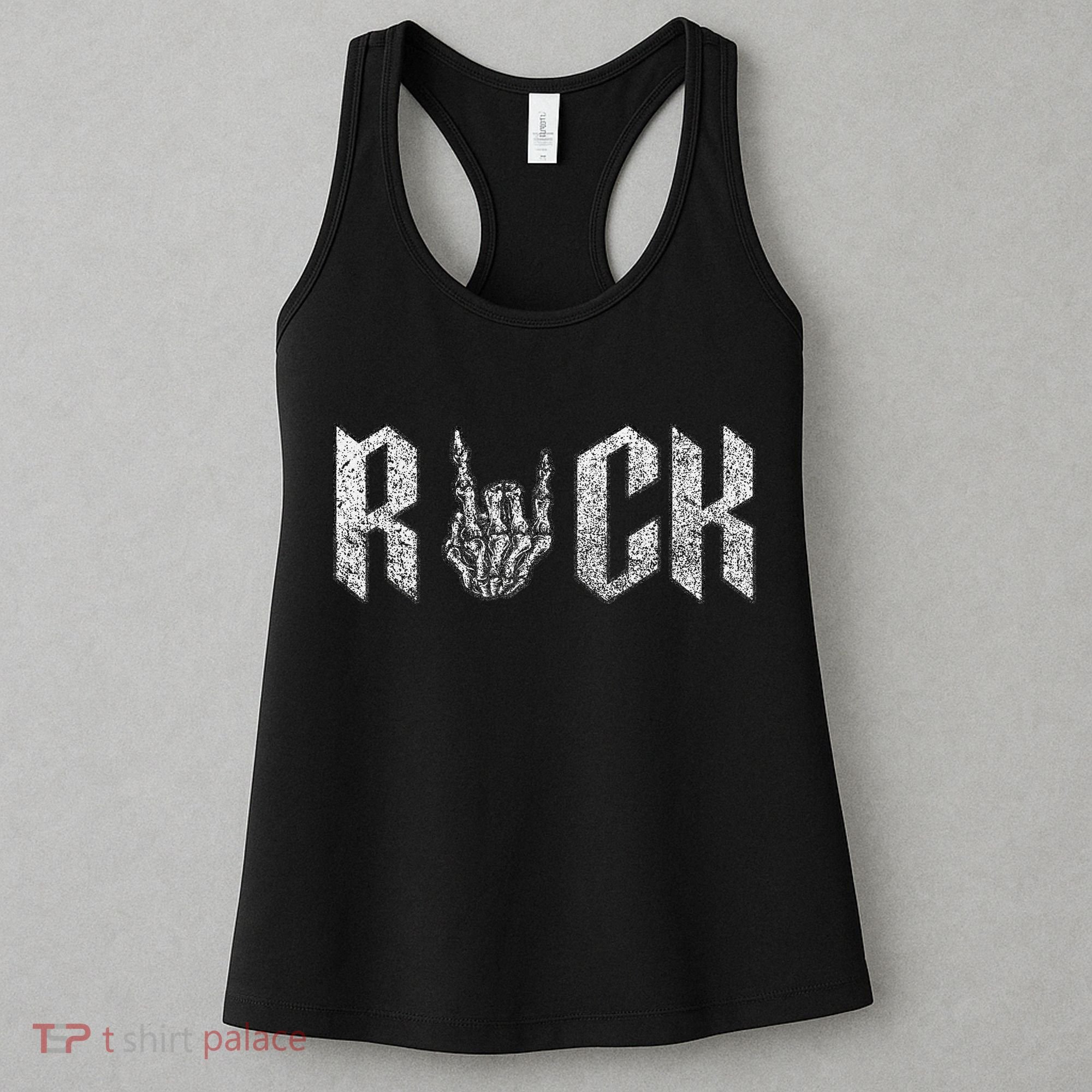 Rock On Band For  Rock And Roll Women's Tank Top