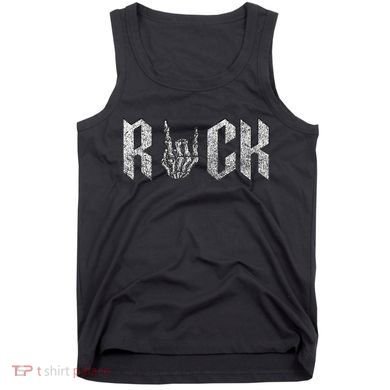 Rock On Band For  Rock And Roll Tank Top