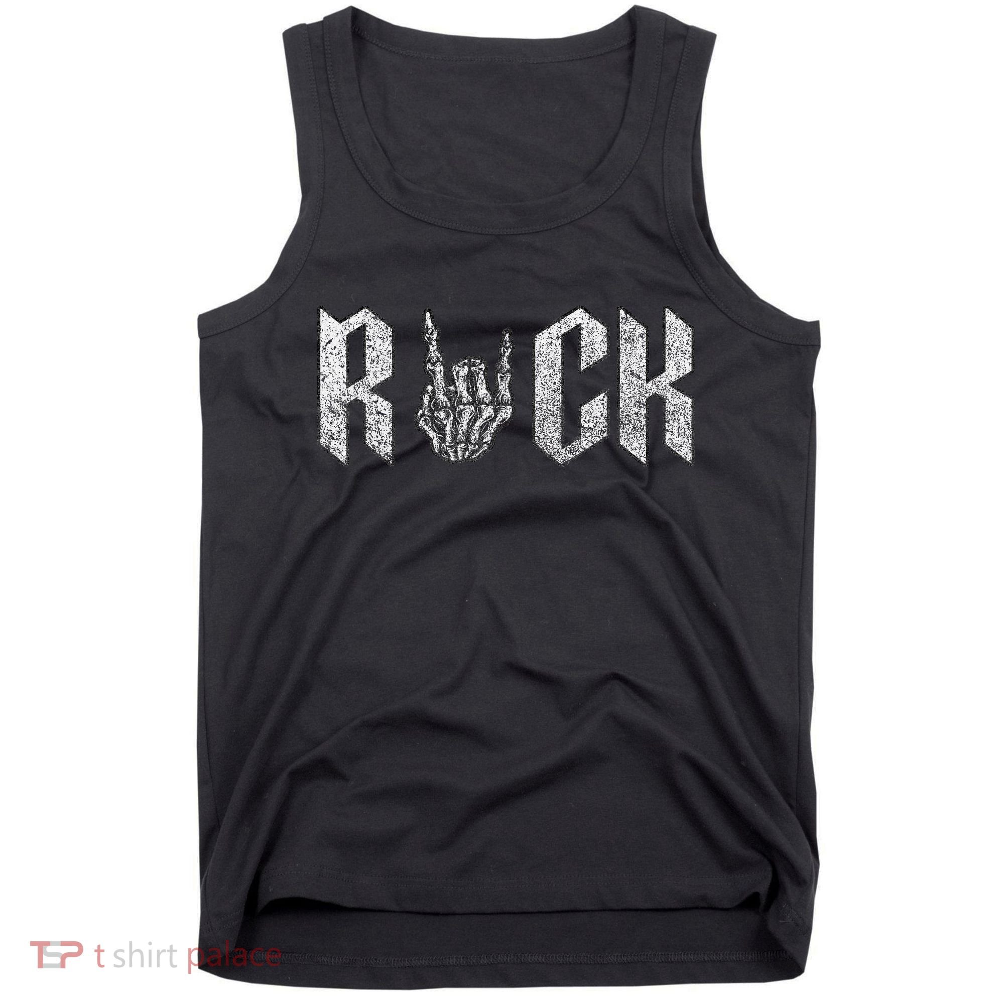 Rock On Band For  Rock And Roll Tank Top