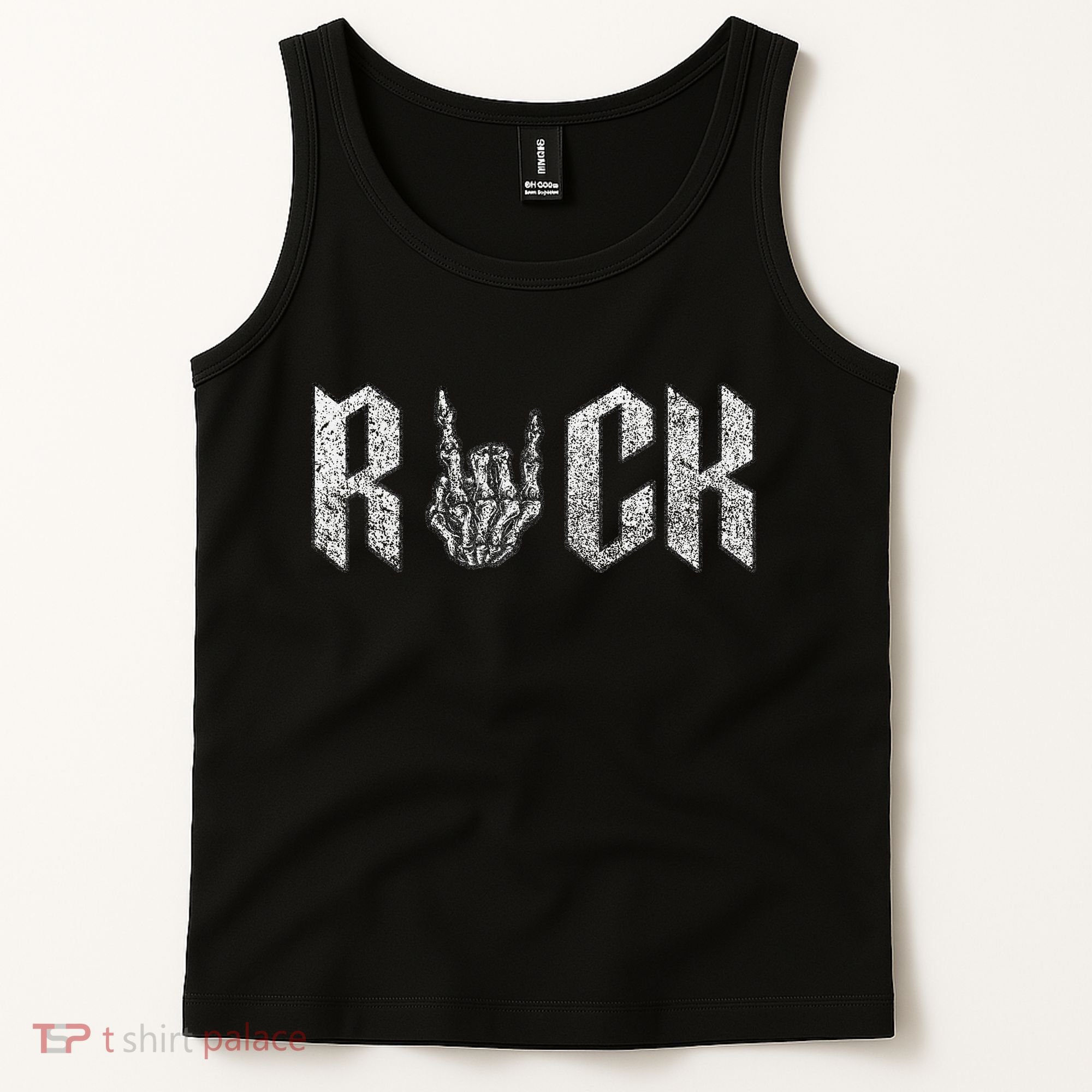 Rock On Band For  Rock And Roll Tank Top