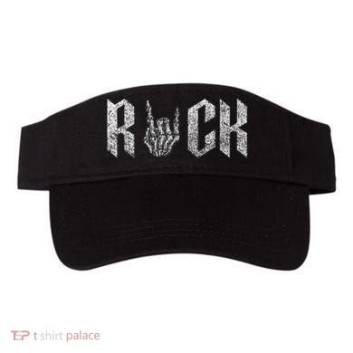 Rock On Band For  Rock And Roll Visor