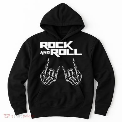 Rock On Band S For Women Rock And Roll Hoodie