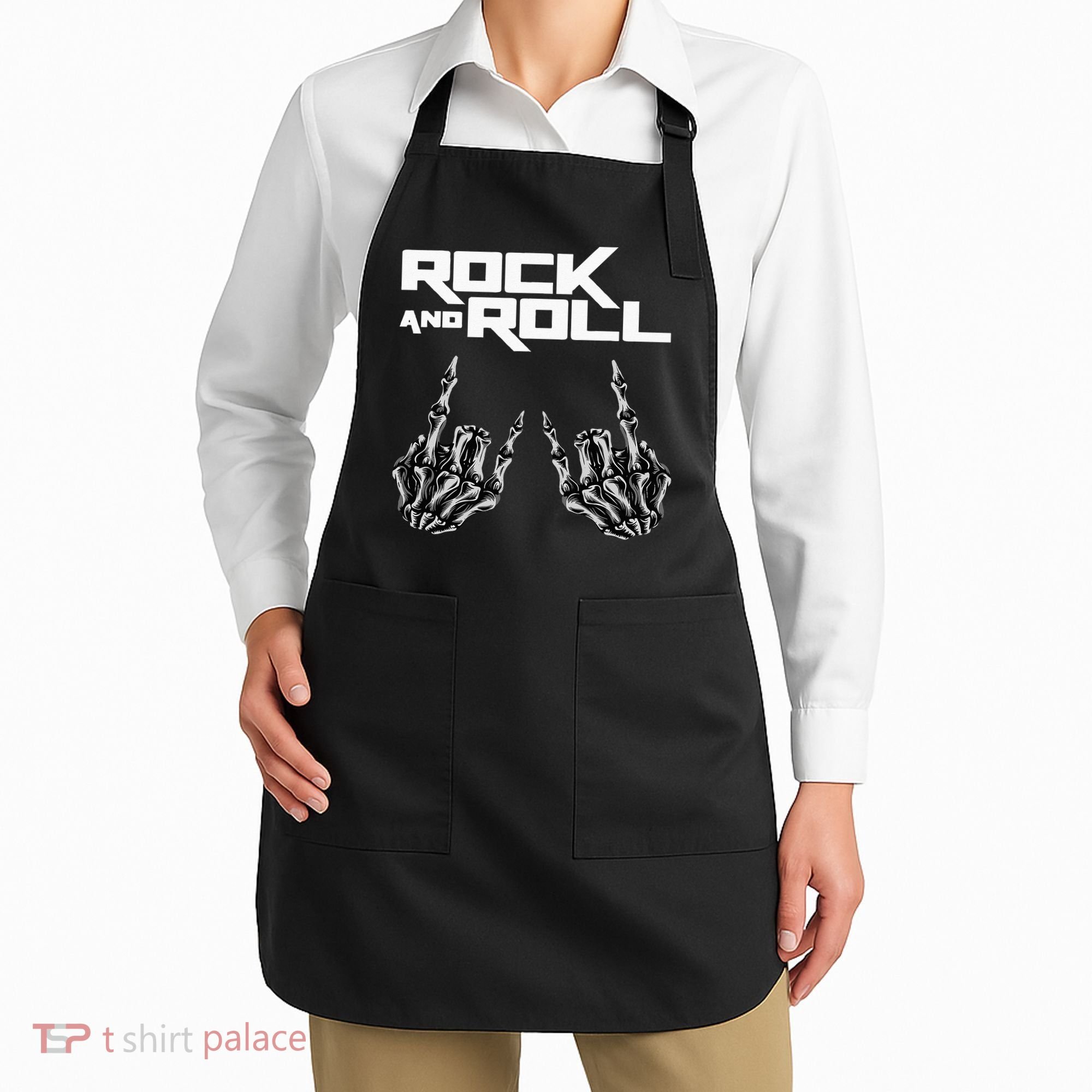 Rock On Band S For Women Rock And Roll Apron