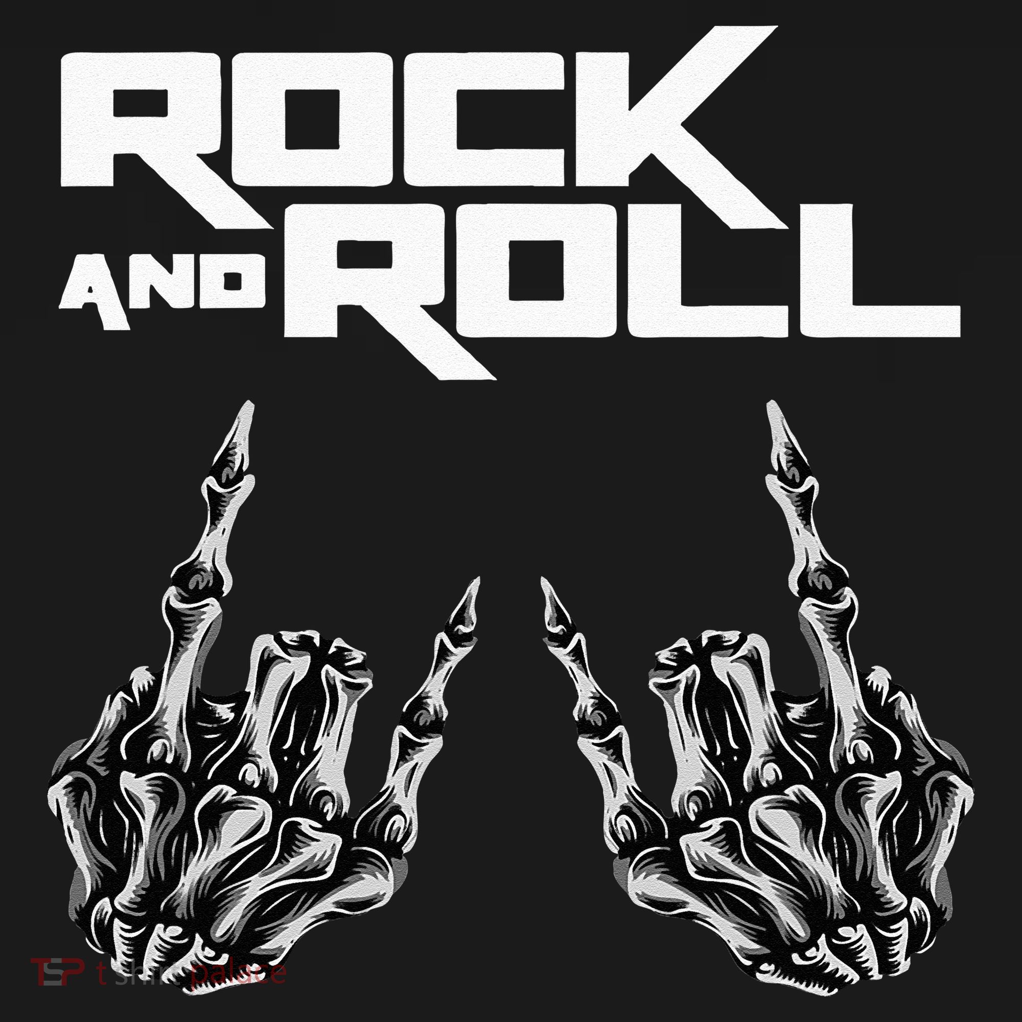Rock On Band S For Women Rock And Roll T-Shirt
