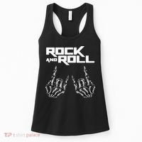 Rock On Band S For Women Rock And Roll Women's Tank Top thumb 0