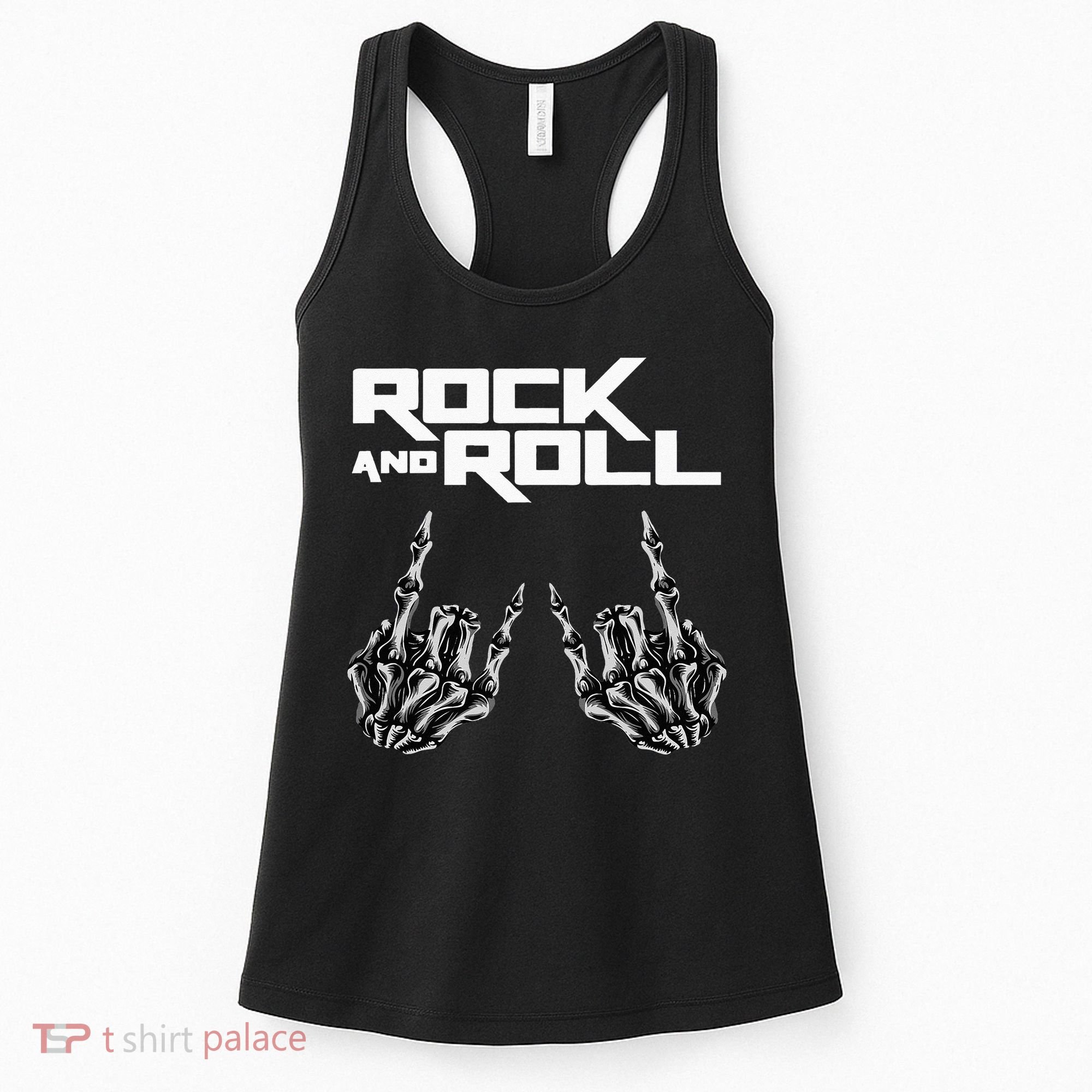Rock On Band S For Women Rock And Roll Women's Tank Top