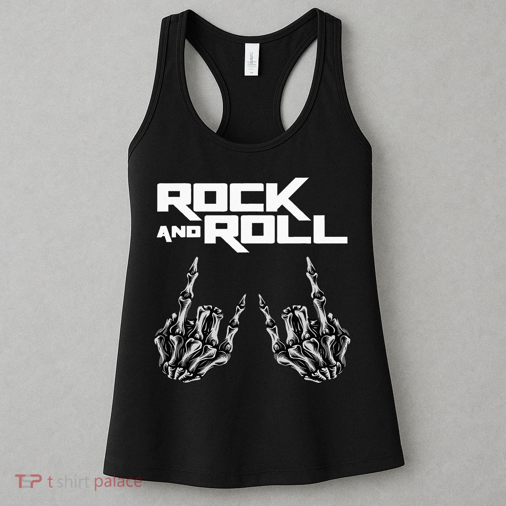 Rock On Band S For Women Rock And Roll Women's Tank Top