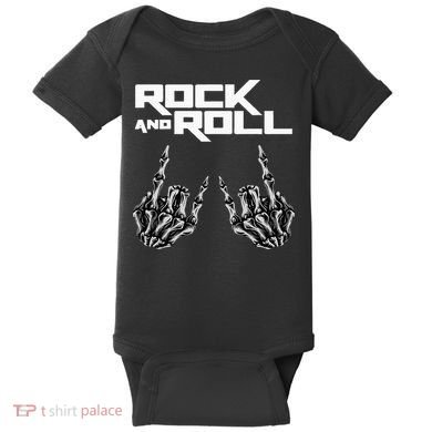 Rock On Band S For Women Rock And Roll Baby Bodysuit