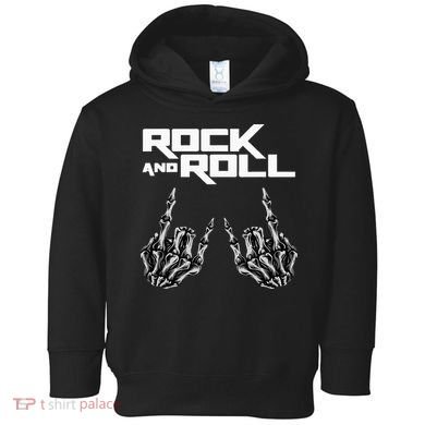 Rock On Band S For Women Rock And Roll Toddler Hoodie