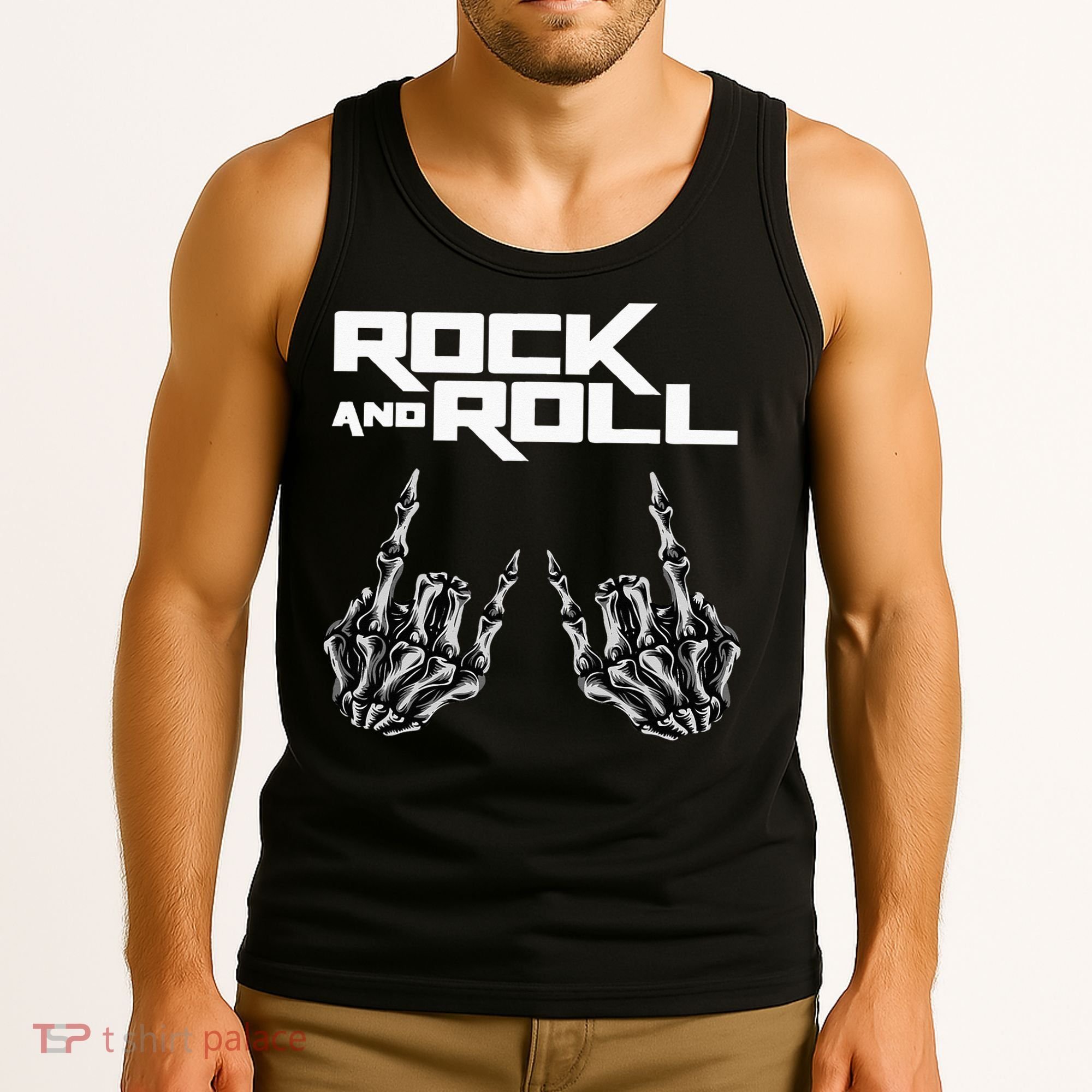 Rock On Band S For Women Rock And Roll Tank Top