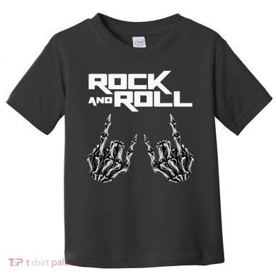 Rock On Band S For Women Rock And Roll Toddler T-Shirt