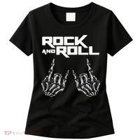 Rock On Band S For Women Rock And Roll Women's T-Shirt thumb 0