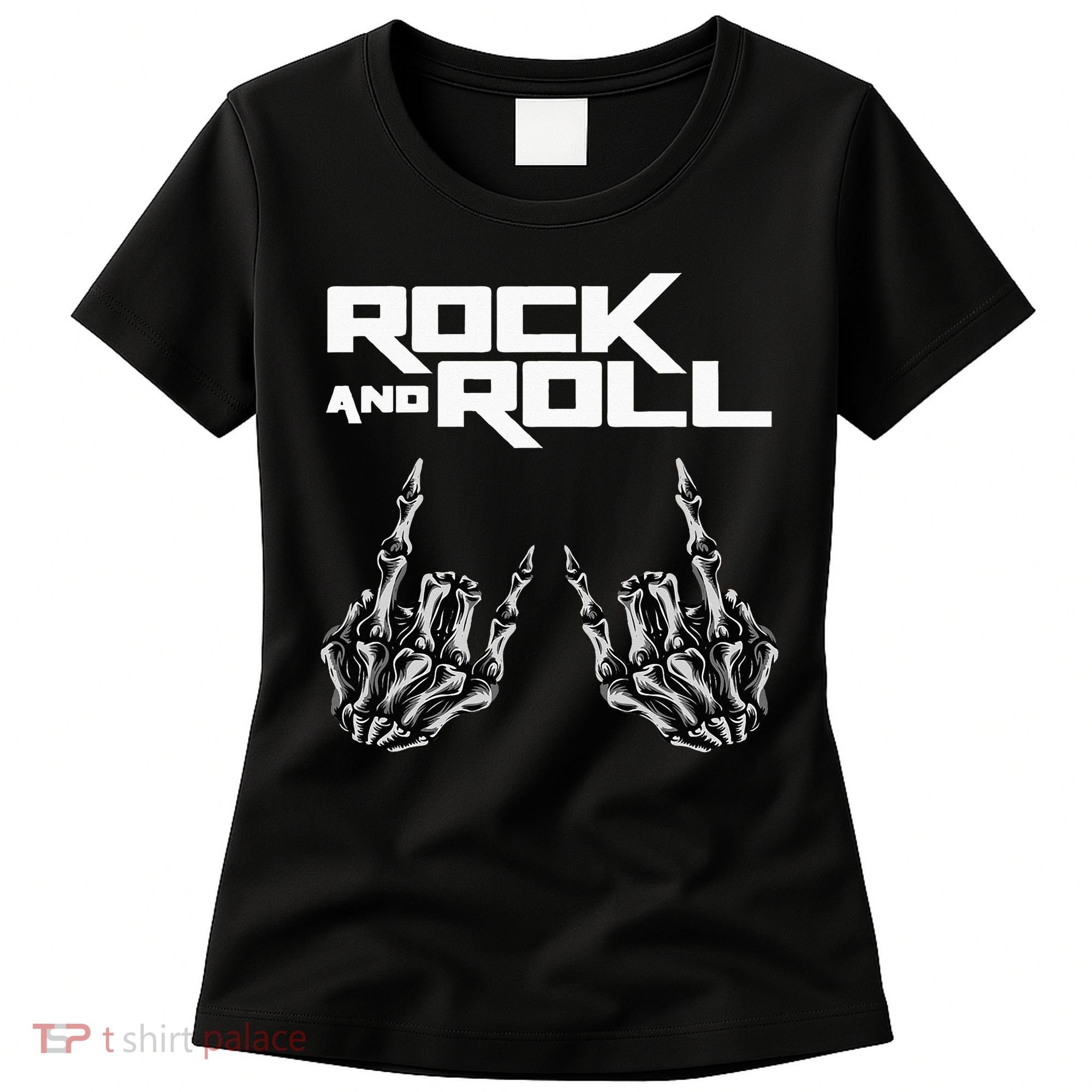 Rock On Band S For Women Rock And Roll Women's T-Shirt