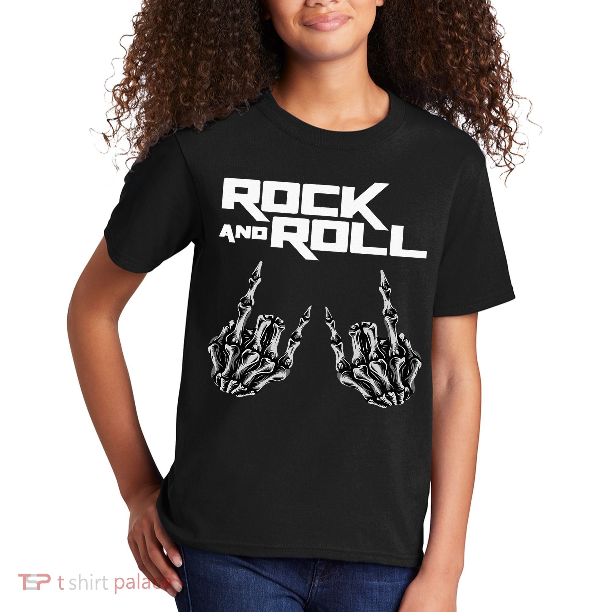Rock On Band S For Women Rock And Roll Kids T-Shirt