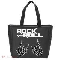 Rock On Band S For Women Rock And Roll Tote Bag thumb 0