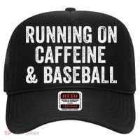 Running On Coffee And Baseball Caffeine Lover Hat thumb 0